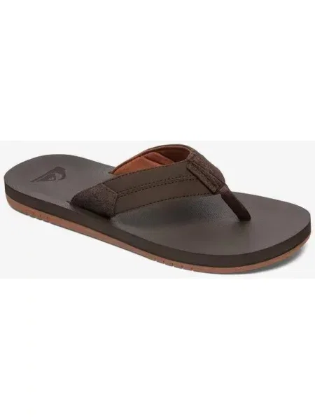 Japonki Quiksilver Coastal Oasis Ii brązowe