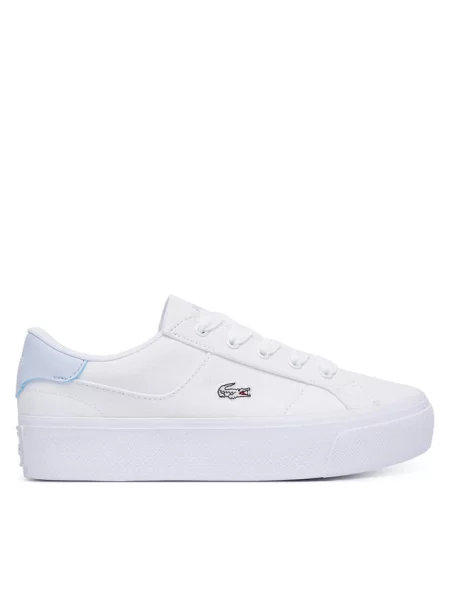 Sneakersy Lacoste białe