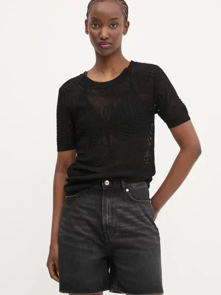 Desigual t-shirt SACRAMENTO czarny