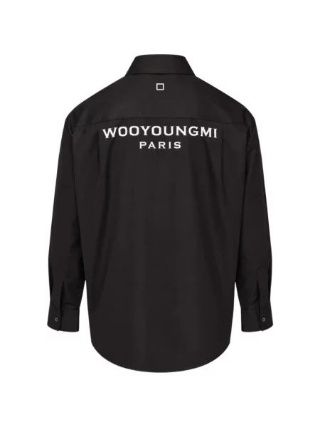 Cămașă Wooyoungmi cu autograf negru