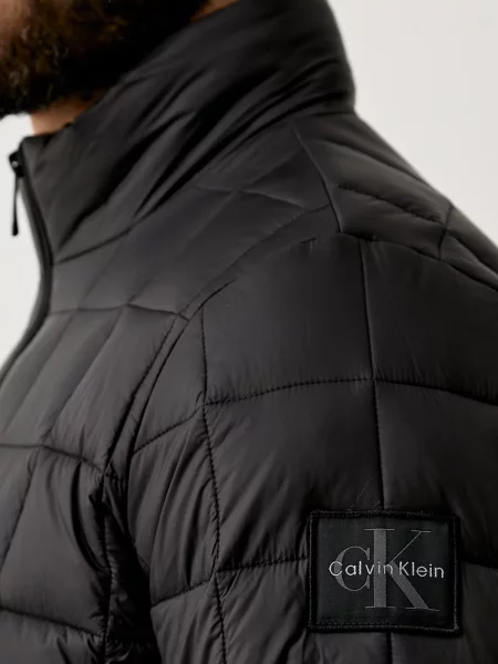Calvin Klein Jeans капитонирано яке мъжко черно
