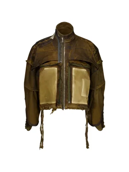 Cropp geacă de blugi Ottolinger verde