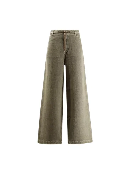Spodnie Golden Goose zielone