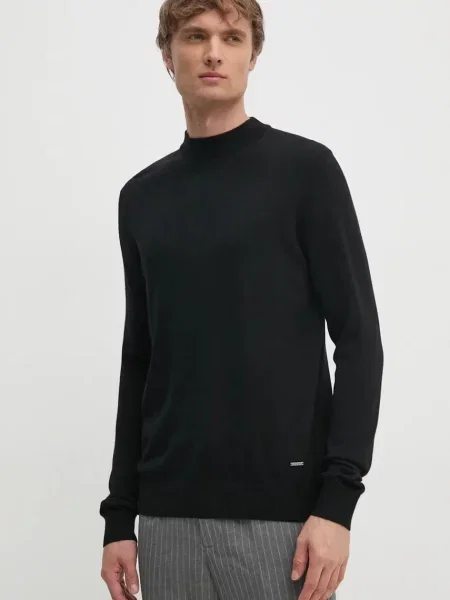 Joop! pulover de lana barbati light negru
