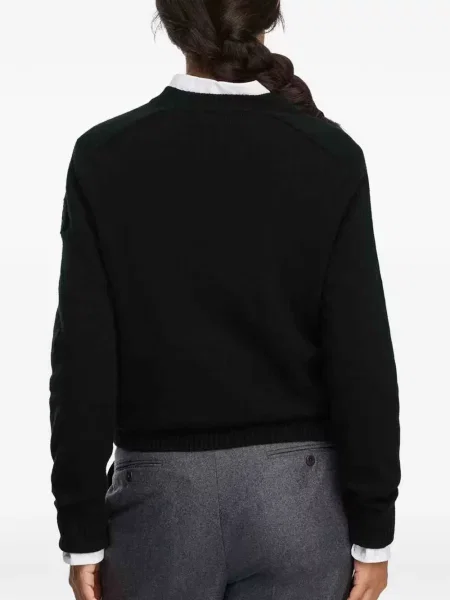 Pulover Canada Goose cu autograf negru