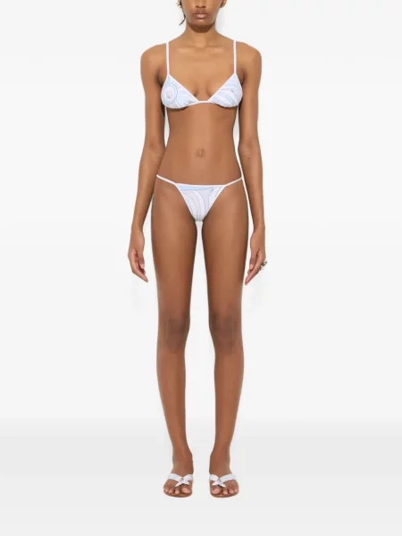 Top Pucci cu imagine alb