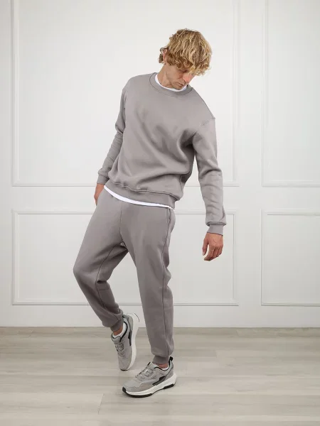 Свитшот Yuki серый