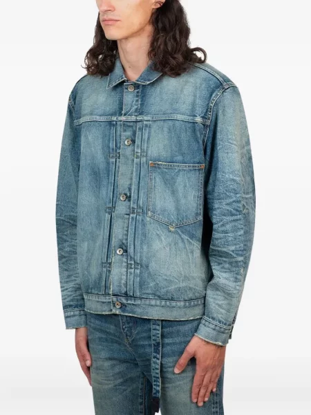Geacă de blugi Sacai albastru
