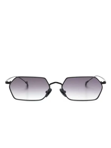 Ochelari de soare Eyepetizer cu imprimeu geometric negru