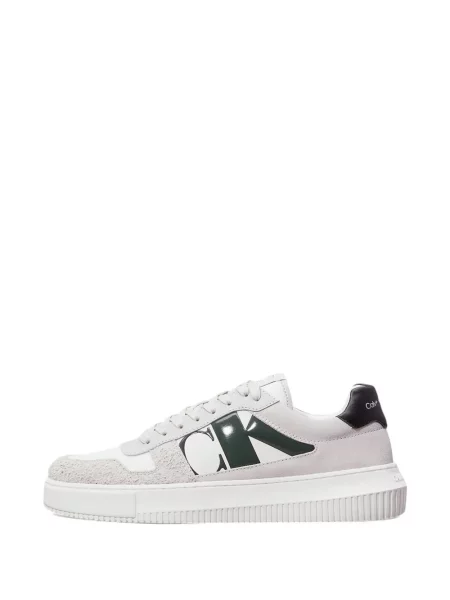 Sneakerși Calvin Klein cu imagine gri