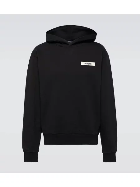 Hanorac cu glugă Jacquemus negru