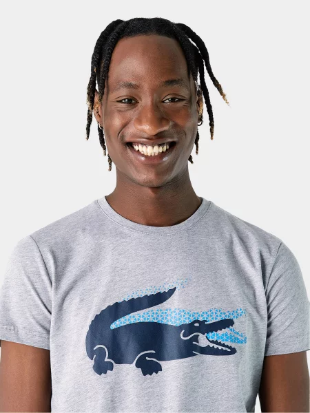 Футболка Lacoste серая