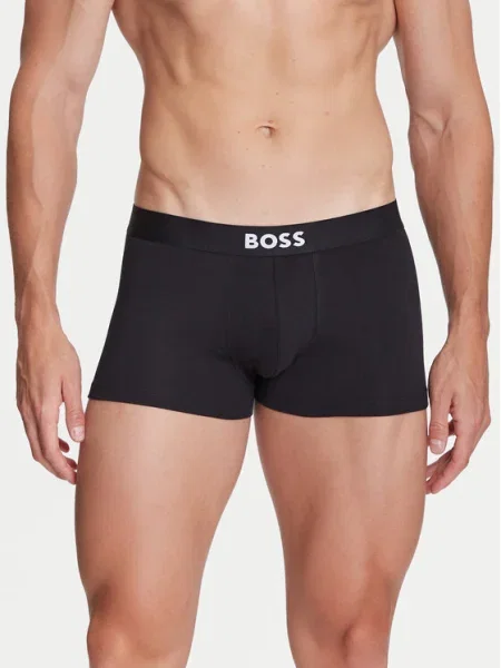 BOSS Boxeri David Beckham bej alb negru