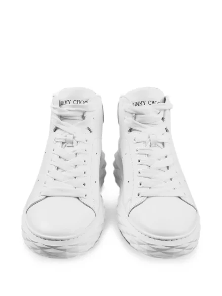 Sneakerși Jimmy Choo alb