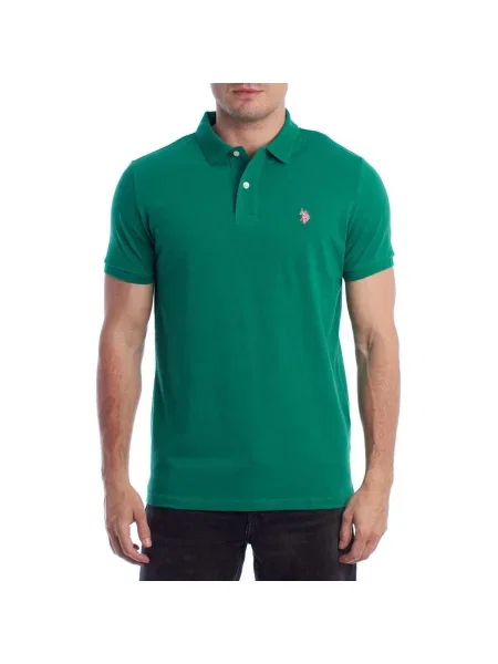 Tricou polo U.s. Polo Assn. verde