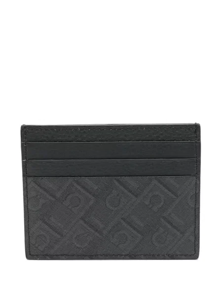 Portofel Ferragamo cu imagine negru