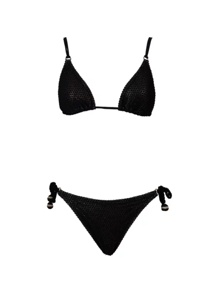 Bikini Pin-up Stars wiązane czarne