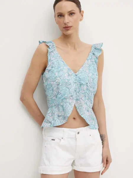Блуза Pepe Jeans червено