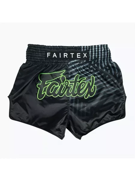Тренировъчни шорти Fairtex Muay Thai Racer' черни