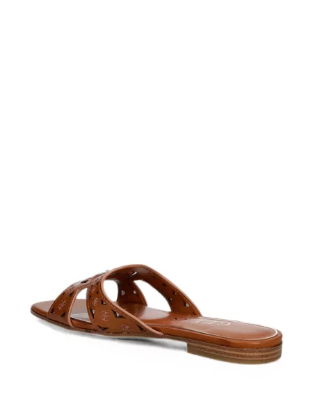 Sandale Guess cu autograf maro