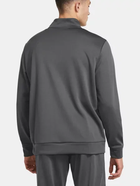 Fleecová fleecová mikina Under Armour sivá