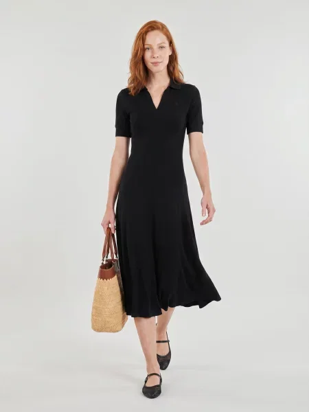 Rochie Lauren Ralph Lauren tricotate negru