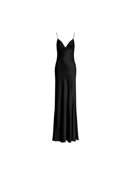 Długa sukienka maxi Alberta Ferretti czarna