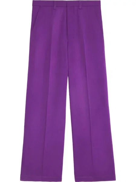 Pantaloni Ami Paris violet