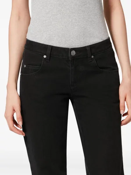 Blugi evazați Isabel Marant negru