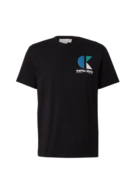 Calvin Klein Jeans Tricou Bauhaus Logo negru