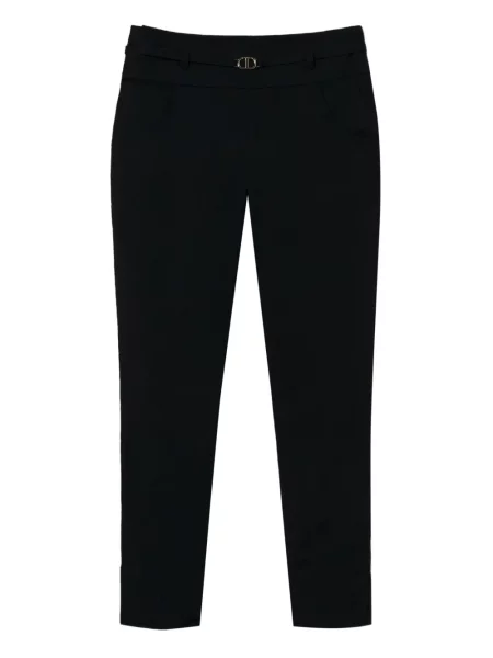 Pantaloni Twinset stretch negru