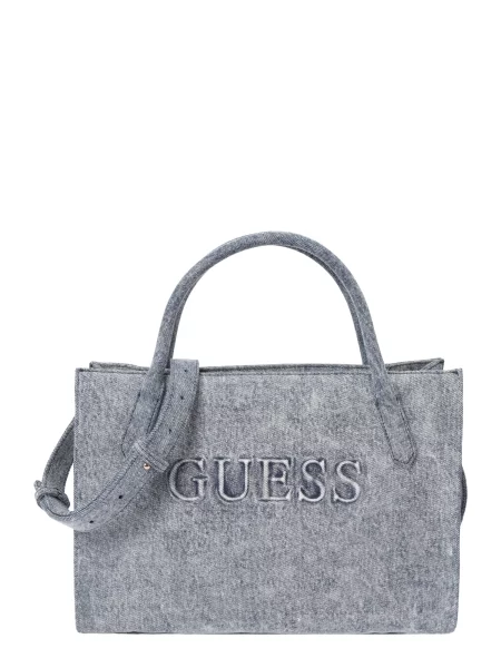 GUESS Ročna torbica JODI moder denim modra