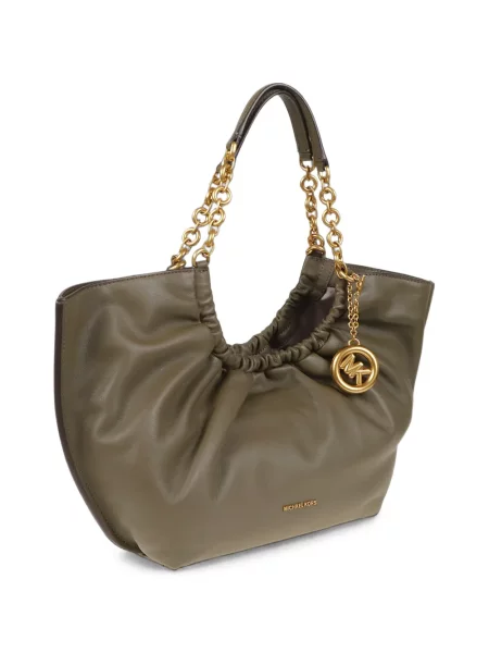 Colier Michael Kors cu volane verde