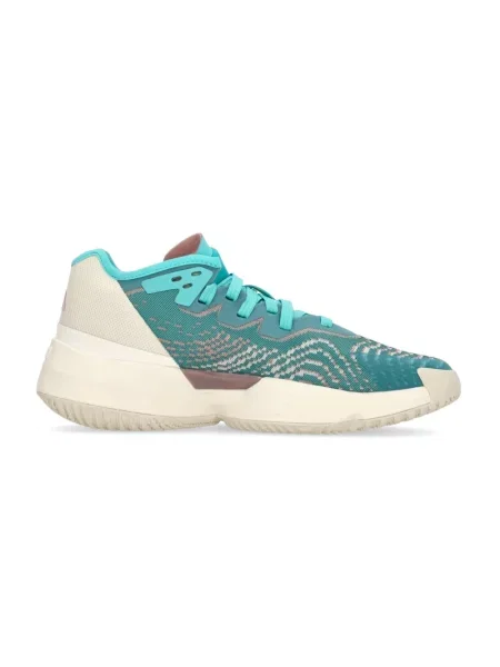 Sneakersy Adidas do koszykówki zielone