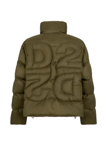 Geacă cu puf Dsquared2 verde