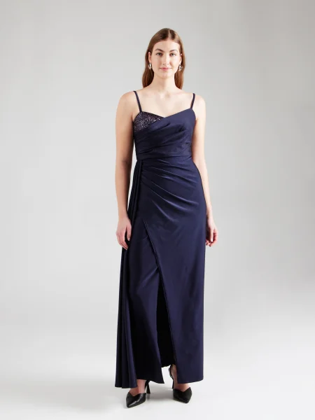 Vera Mont Rochie de seară noapte albastru