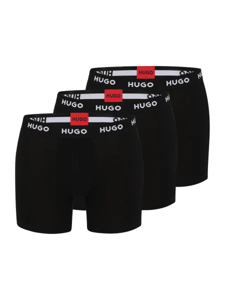 HUGO Boksarice rdeča bela črna