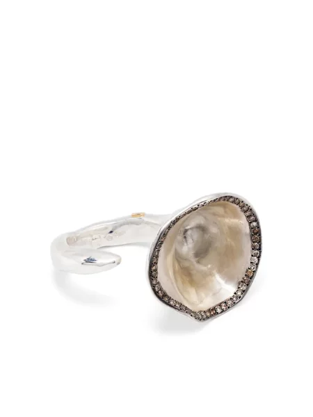 Inel Rosa Maria argintiu