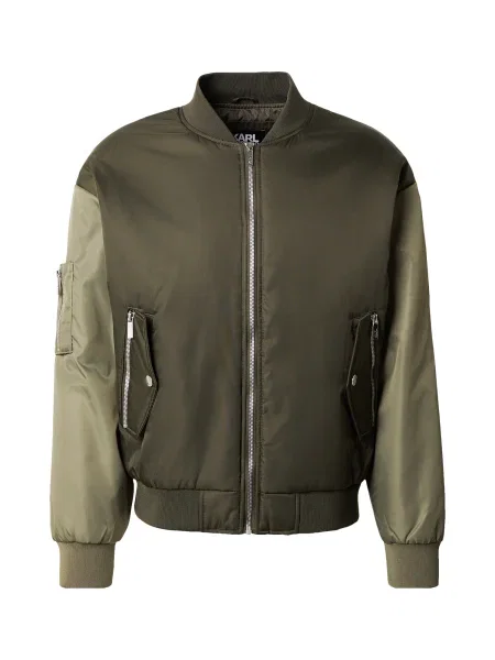 Karl Lagerfeld Prehodna jakna / oliva zelena