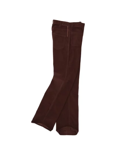 Pantaloni Fortela de catifea cord roșu