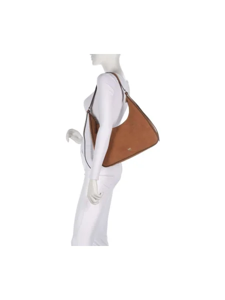 Rucsac Pinko din piele clasic maro