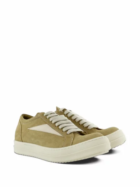 Sneakerși Rick Owens din piele galben