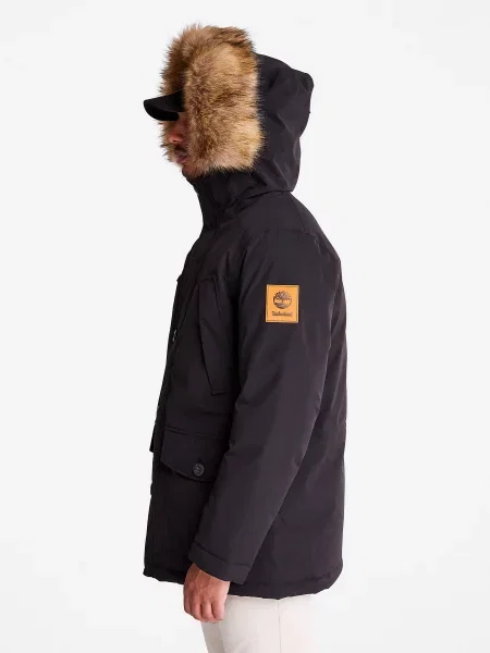 Timberland Зимова куртка Текстиль чорний