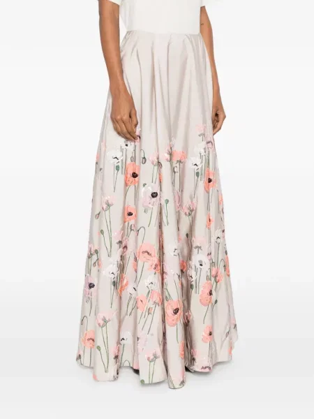 Fusta maxi Bernadette cu model floral