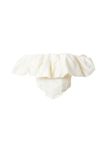 Misspap Bluză fildeş