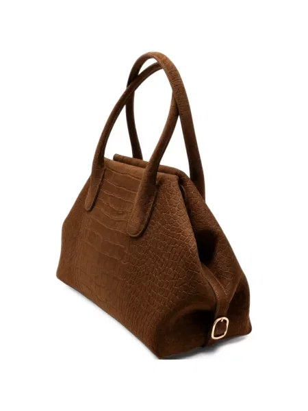 Geantă shopper Themoirè maro