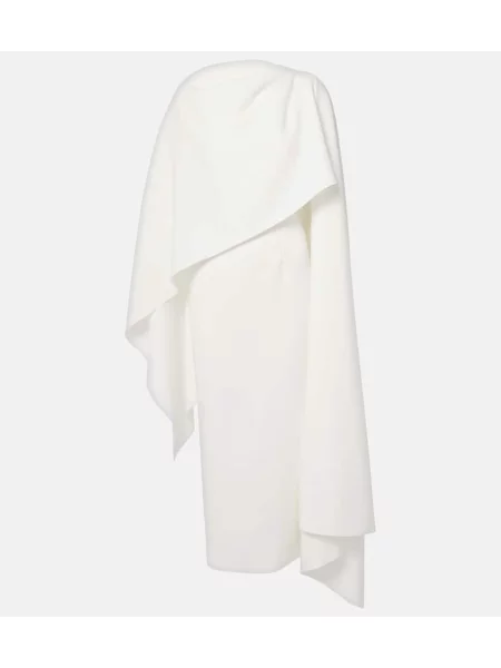 Midi obleka Roksanda bela