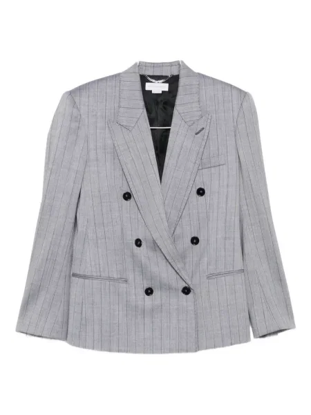 Sacou Stella Mccartney cu dungi gri
