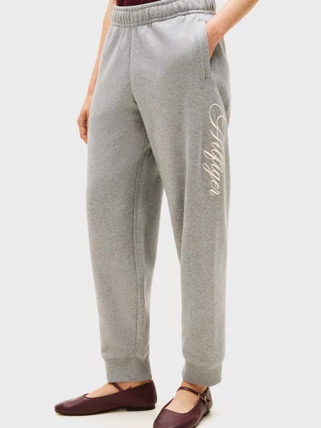 Махрові штани Tommy Hilfiger сірі