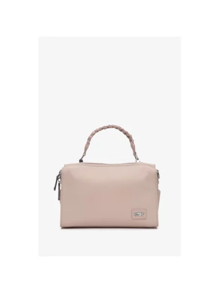 Сумка шкіряна Estro рожева